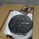 Halloween Decorations Outdoor Indoor, 2 Pack Spooky Ghost with Witch Hat, Scary Ghost Decorations with LED String Lights, Terrifying Halloween Decor for Home Outside Porch Garden Yard Lawn Party