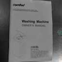 COMFEE' Portable Washing Machine, 0.9 cu.ft Compact Washer With LED Display, 5 Wash Cycles, 2 Built-in Rollers, Space Saving Full-Automatic Washer