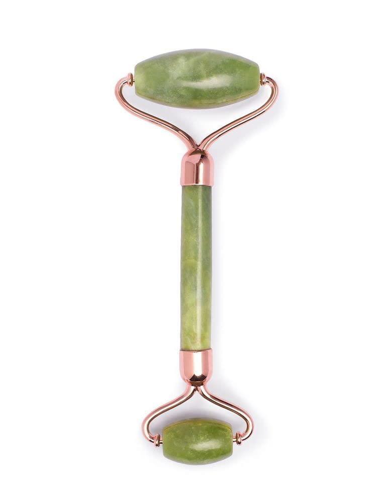 ISLAND JADE Rose Gold Gemstone Facial Roller