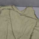 Foindtower Set of 2 Decorative Linen Fringe Throw Pillow Covers Boho Farmhouse Cushion Cover with Tassels Soft Accent Pillowcase for Couch Sofa Bed Living Room Home Decor,1818 Inch,Light Sage Green