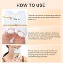 HOYGI Collagen Firming Neck Cream, 2-in-1 Guasha Neck Moisturizer with Double Rollers, Collagen and Hyaluronic Acid, for Saggy Skin, Double Chin, Face Lifting