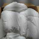 SOPAT Queen Size Mattress Topper  Extra Thick Pillow Top, Soft Down Alternative Fill, Deep Pocket Mattress Pad for Queen Bed (60x80 in, White)