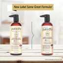 PURA D'OR 16 Oz Clinically Formulated Biotin Shampoo - Daily Hair Care Routine For Thinning Hair - 2X Concentrated 17+ Key Herbal Blend Hair Thickening Products For Women & Men