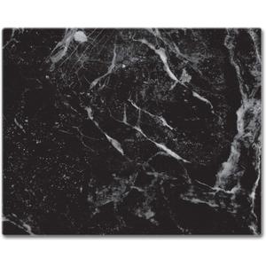 CounterArt Black Marble Design 3mm Heat Tolerant Tempered Glass Cutting Board 15 x 12 Manufactured in the USA Dishwasher Safe