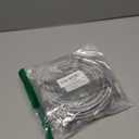 Elecan USB C to HDMI Cable 25 Ft, 4K@60Hz HDR, Gold-Plated Braided High-Speed USB 3.1 Type-C to HDMI 2.0 Cord Thunderbolt 3 Compatible for Galaxy MacBook Pro/Air iPad Pro Surface Dell HP with 5 Ties