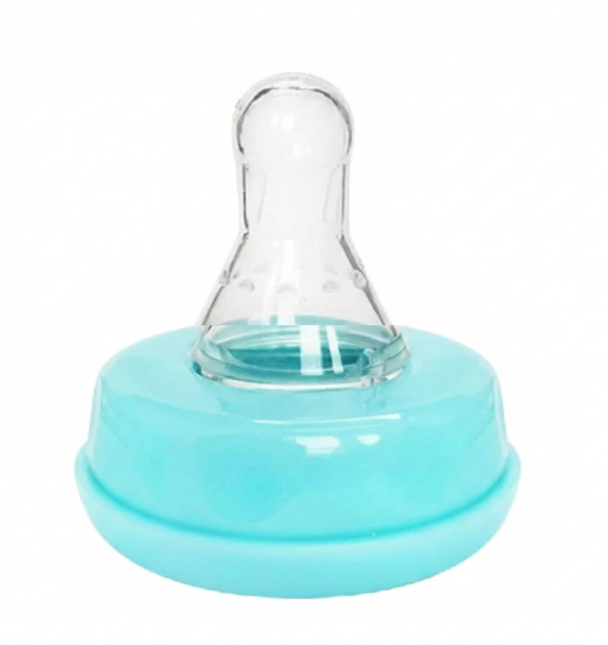 Blue Baby Bottle Nipples 20-Pack – Universal Fit, BPA-Free, Anti-Colic Design, Infants, and Toddlers (20 Count, Pack of 1, Standard Flow)