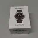 WITHINGS ScanWatch 2 - Hybrid Smart Watch, Heart Rate Monitoring, Fitness Tracker, Cycle Tracker, Sleep Monitoring, GPS Tracker, 30-Day Battery Life, Android & Apple Compatible, HSA/FSA (Black)