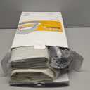 QPAU Inflatable Toddler Travel Bed with Tent, Portable Kids Air Mattress with Safety Sides, Ideal for Home, Grandma's, Camping, Traveling -Includes Fast Electric Pump (Khaki)