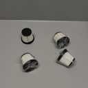 4 Packs HEPA Filters Replacement Part for Shark IW3511, IW1111, IW1120 Detect Pro Lightweight Cordless Stick Vacuum Cleaner and Shark BU3523 Clean Empty (4 Pcs HEPA Filters)