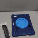 ROISKIN for iPad Air 5th 4th Generation Case (2022 2020) 10.9 inch & iPad Pro 11 Case 4th/3rd/2nd/1st Gen[Screen Protector, Pen Holder,15ft Drop Protection]with 360 Stand Hand Strap for Kids Women Man