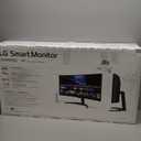 LG 34" Curved UltraWide WQHD(3440x1440) Smart Monitor with HDR10 99% sRGB, 100Hz, Magic Remote, AirPlay 2 & Adjustable Stand, webOS