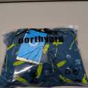 NORTHYARD Mens Swim Trunks 5" Beach Swim Shorts Quick Dry Bathing Suit with Mesh Liner Packable, Blue Surfboard, M