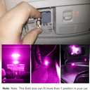 iBrightstar 31mm DE3175 DE3021 194 168 T10 LED Bulbs 3030 Chipset Error Free for Car Truck Interiors Dome Map Door Courtesy License Plate Lights pack of 10, Purple