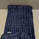 Deepsoon Heating Pad,Electric Heating Pads for Back,Neck,Moist Heating Pad for Abdomen Shoulder Knee Legs,Dry/Moist Heat&Auto Shut Off,Mother's Day Birthday for Men and Women,Navy Blue,24x12 Inch