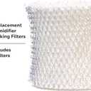 ProTec Humidifier Filter Replacement, Wicking, Pack of 3 Replacement Filter Works with Vicks Cool Mist Humidifiers and Other Models