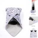 PGYTECH Protective Wrap, Anti-scratch Lens Camera Wrap, Lens protector, Magic Self-Adhesive Cloth Protective Camera Wrapper for DSLR/Camera Lens/Phone/Accessories (13.7 x 13.7 inch, Geometry)