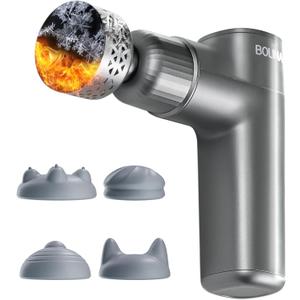 RM70 Massage Gun Deep Tissue with Heat and Cold Head, Handheld Muscle Massager Therapy with Carry Case, Percussion Body Masajeador for Men Women Athletes Back Upgrade, Active Thermacool