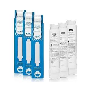 Smart Choice SCWF3CTO3PK Refrigerator Water & Ice Filter, Genuine Replacement for Frigidaire ULTRAWF PureSource Ultra and Frigidaire WF3CB PureSource 3, 3-Pack