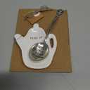 Mud Pie Caffeine Coffee Spoon Rest, White