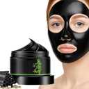 Blackhead Remover Mask,Activated Black Charcoal Face mask Peel Off,Deep Pores and Nose Black Head Remover for Face,#2 4.24 fl.oz.