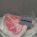 Pink Bow Tufted Bathroom Rug, Soft Plush Kawaii Girly Bath Room Mat, Non-Slip & Washable, Absorbent & Quick Dry Floor Door Mat Home Decor for Shower, Tub and Sink, 23.6"x35.4" (1'11" x 2'11" (Oval))