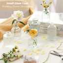 Glass Bud Vase Set of 32PCS Wedding Centerpieces for Tables,Mini Clear Bud Vases for Flowers,Small Flower Vases Suitable for Birthday Party,Anniversary,Wedding,Baby Shower (Clear, 32PCS)