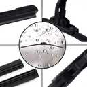 Windshield Wiper Blades for Toyota Camry 2025 Custom Fit Front Car Rain Wipers Replacement 26+20 Inch Frameless Windscreen Pack of 2