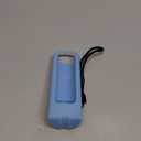 73&Sunny StandShield Remote Cover for Roku Express | HD Standard: Stands Upright, Enhanced Grip, AirTag/Tile Mate Compatible, Fits Roku Standard Remote for HD Roku, No Side Volume Buttons, 2 Pack (Two Pack Lime Glow + Sky Glow)