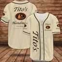 Baseball Jerseys Shirts for Men Women Whiskey Shirts Baseball Jersey (Beige, L)