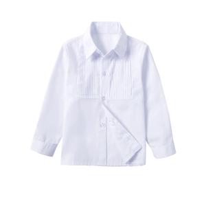 Boy Long Sleeve Dress Shirts for Teens, Toddler Boys Kids Collared Button Down Uniform Shirt, Size 16 Y