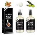 2 Pcs Super Milk Conditioning Hair Primer, Super Milk Conditioner Hair Detangler Spray, Softening Moisturizing Nourishing Smooth Hair Care,Suitable for All Hair Types.