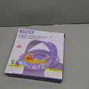 EZIGO Baby Pool Float with Canopy UPF 50+ Sun Protection, Double Air Chambers Infants Swimming Floats with Sound Toys Adjustable Safety Seat Toddler Float for Boys and Girls 6-36 Months