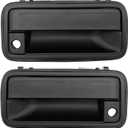 Exterior Door Handle Compatible with Select Chevy & GMC Models 1988-2000 Tahoe Yukon C1500 C2500 C3500 K1500 K2500 K3500#15742229 15742230 Front Left & Right Side - Textured Black 2 Pcs