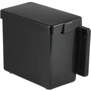 CURT 52022 6-Inch x 5-1/2-Inch x 3-1/4-Inch Lockable Trailer Breakaway Battery Case