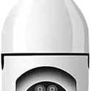 WiFi Security Light Bulb Camera, 360 Rotation, Dual Light, Surveillance System