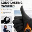 Merino Protect 100% Merino Wool Gloves For Kids Men Women Touch screen Thermal Glove Liners Ski Cold Weather