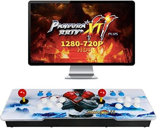 30000 Classic Arcade Game Machine 2 Players Pandoras Box 11 1280x720 Full HD Video Game Console with Arcade Joystick Support HDMI VGA Output, 25 x 8.5 x 2.3 inches