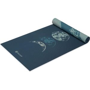 Gaiam Yoga Mat - Premium Print Reversible Extra Thick Non Slip Exercise & Fitness Mat for All Types of Yoga, Pilates & Floor Workouts