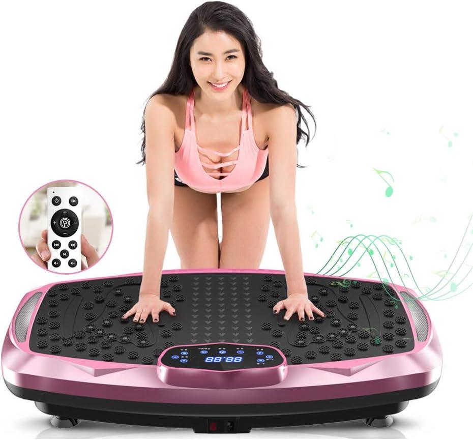 nimto Vibration Plate Exercise Machine Whole Body Workout Vibration Fitness Platform for Home Fitness & Weight Loss + BT + Remote, 99 Levels