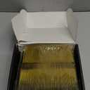 300 Count Extra Heavy Duty Gold Plastic Silverware, 100 Forks, 100 Spoons, 100 Knives, BPA-Free, Heat Resistant, Disposable Plastic Utensils Set, Plastic Cutlery Set, Plasticware Bulk