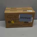 VERONES 5 Pack Glass Meal Prep Containers 3 Compartment Set, 36OZ Airtight Glass Lunch Containers, Glass Food Storage Containers with Lids, for Microwave, Oven, Freezer & Dishwasher Friendly, Grey