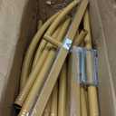 Wedding Arch Backdrop Stand Set of 2, Gold Metal Arch Backdrop Stand 7.2FT & 6FT Arched Backdrop Frame for Wedding Ceremony, Party, Baby Shower Decoration, Graduation Ceremony Decoration