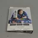 grabease Allover Waterproof Bib for Self-Feeding Infants and Toddlers, Machine Washable, Ages 6-24 Months (Grey)