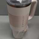 STANLEY Quencher ProTour Flip Straw Tumbler with Leakproof Lid | Built-In Straw & Handle | Cupholder Compatible for Travel | Insulated Stainless Steel Cup | BPA-Free (40 Ounces, Rose Quartz Fade)