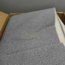 10x12 Neutral Area Rug Beige Vintage Living Room Bedroom Washable Carpet Non-Slip Soft Low Pile Floral Indoor Large Throw Rug for Dining Room Office