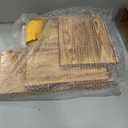 Wooden Stair Basket Organizer with Handles for Indoor Stairs(300mm Wide)