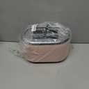 MELLERHOME Retro Toaster 2 Slice, 7 Browning Levels, 3 Functions (Reheat, Defrost, Cancel), Removable Crumb Tray, Under Base Cord Storage, Pink Kitchen Accessories Dcor
