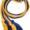 Double Graduation Honor Cords (Royal and Gold)