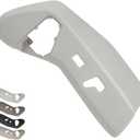 TQPONLY Driver Seat Plastic Trim Cover Panel,Fits Dodge Grand Caravan 2011-2019/Fits 2011-2016 Chrysler Town and Country Left Side Power Seat Switch Control Bezel Shield (Gray)