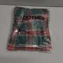 AQOTHES Pack of 2 Christmas Plaid Decorative Throw Pillow Covers Scottish Tartan Cushion Case for Farmhouse Home Holiday Decor Red and Green, 18 x 18 Inches